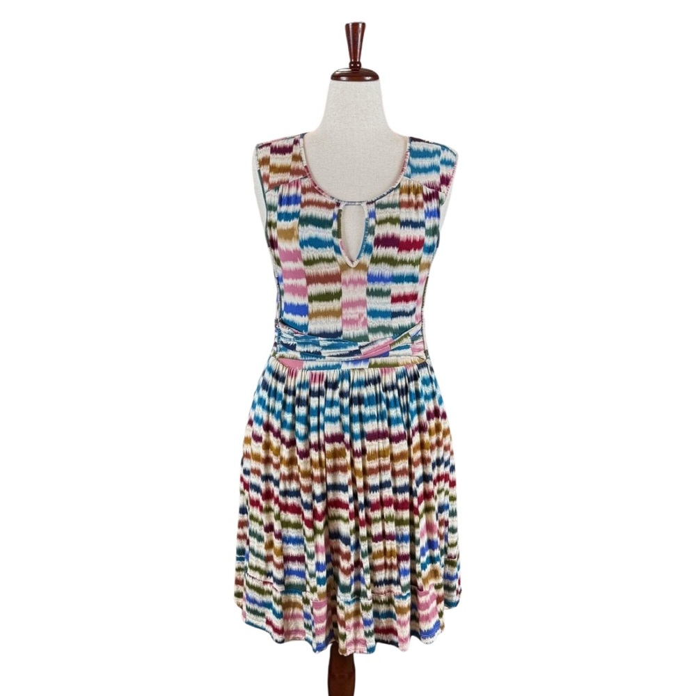 MaeveMulticolor Sleeveless Knit Dress